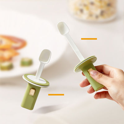250ml Empty Spice Storage Jar Pot With Retractable Spoon 7.2*7.2*15cm
