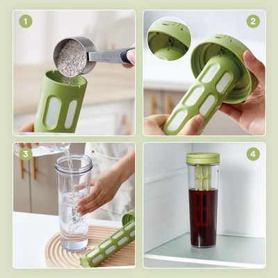 Portable 1000ml Coffee Tea Fruit Infuser Water Bottle Water Filtration Bottle
