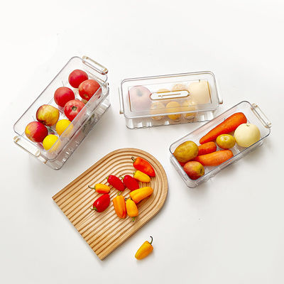 Transparent Refrigerator Plastic Fridge Box Food Storage Container