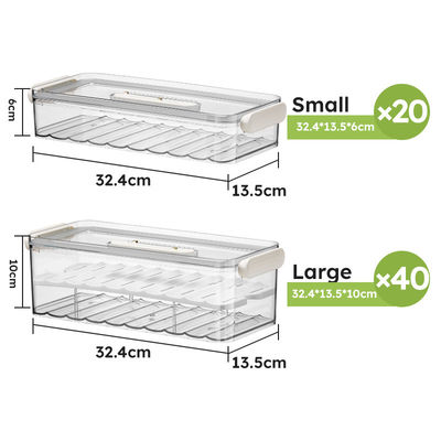 Kitchen fresh refsaver Clear Fridge Food Storage Containers Stackable