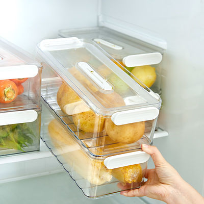 Kitchen fresh refsaver Clear Fridge Food Storage Containers Stackable