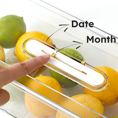 Kitchen fresh refsaver Clear Fridge Food Storage Containers Stackable