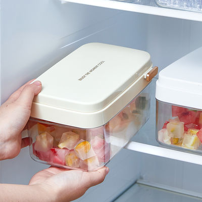 Multi Function 64 Cubes Fridge Ice Cube Tray With Large Bin And Lid