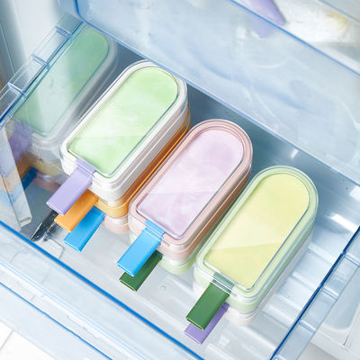 Multicolors Non Stick DIY Ice Cream Popsicle Molds freezer ice pop maker