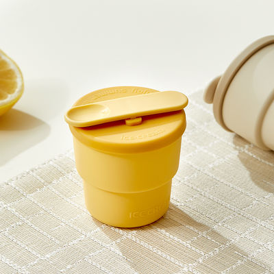 2 In1 Cup Shape Silicone Ice Cream Popsicle Molds Popsicle Stick Molds