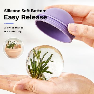 DIY Whiskey Silicone large round ice Ball cube Mould