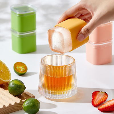 Whiskey Large Kitchen PS Silicone Freezer Tray With Lid Customizable