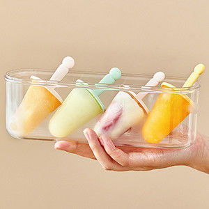 Creative DIY Ice Cream Popsicle Molds Easy To Clean Odourless