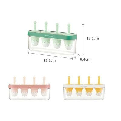 Creative DIY Ice Cream Popsicle Molds Easy To Clean Odourless