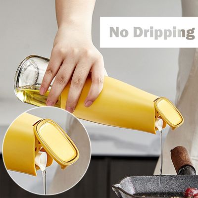 Customizable No Drip Olive Oil Dispenser Bottle Gravity Automatically Open Close