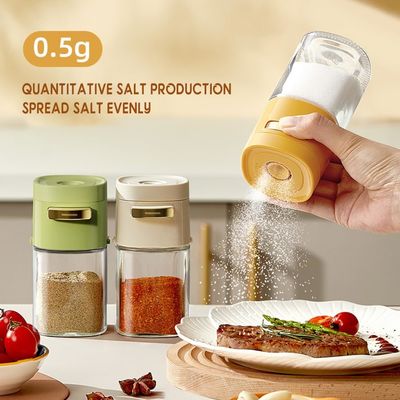 Household Kitchen Sealed Measuring Seasoning Shaker Bottles 180ml