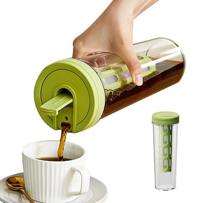 1000ml Cold Brew Coffee Maker Outdoor Large Capacity Iced Tea Coffee Makers