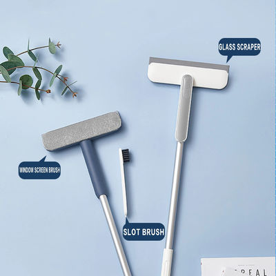 Multifunctional Window Screen Cleaner Brush Long Handle Multipurpose Screen Brush