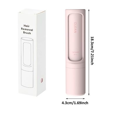 Lightweight Reusable Portable Pet Hair Remover Roller Lint Brush Easy To Use