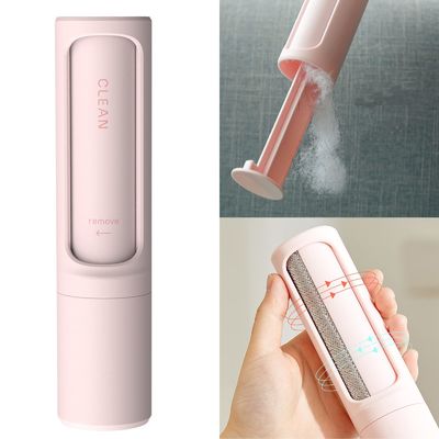 Lightweight Reusable Portable Pet Hair Remover Roller Lint Brush Easy To Use