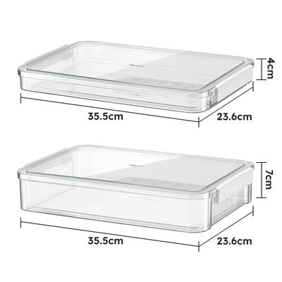 Multifunctional Large Capacity Plastic Document Storage Boxes File OEM
