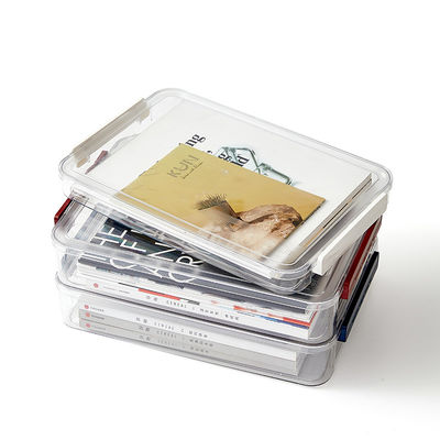 Multifunctional Large Capacity Plastic Document Storage Boxes File OEM