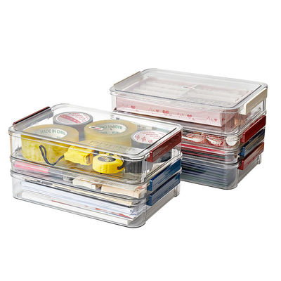Multifunctional Large Capacity Plastic Document Storage Boxes File OEM