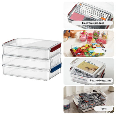 Multifunctional Large Capacity Plastic Document Storage Boxes File OEM