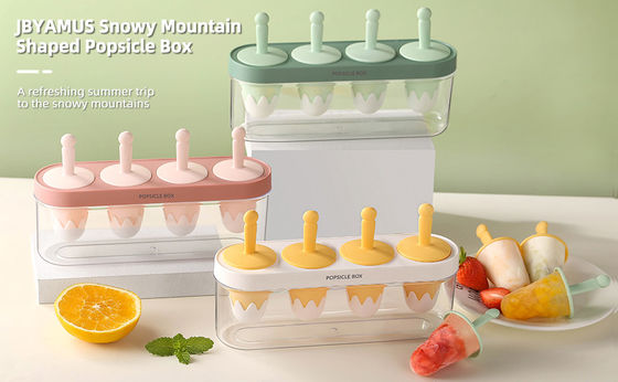 Food Grade Homeuse DIY Ice Cream Popsicle Molds Silicone Ice Cream Mould