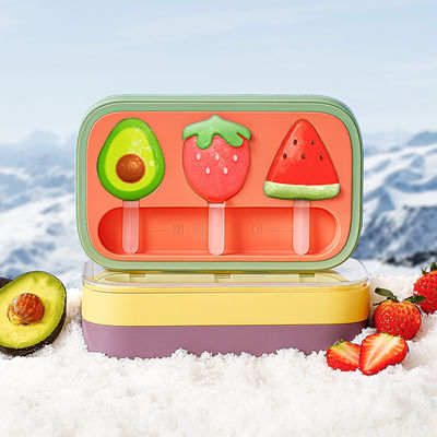 DIY Kids Cute Shapes Ice Cream Popsicle Molds Ice Cream Making Mould Odorless