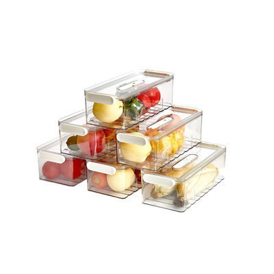 Kitchen fresh refsaver Clear Fridge Food Storage Containers Stackable