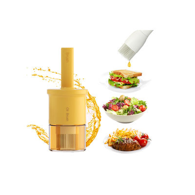 Spill Proof 300ml Barbecue Bbq Oil Bottle Silicone Oil Brush Bottle