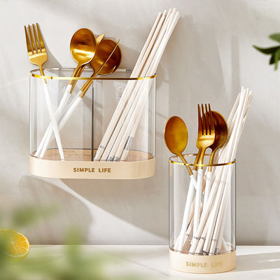 single grid and double grids Kitchen Spoon Fork Chopstick Storage Utensil Holder Organizer