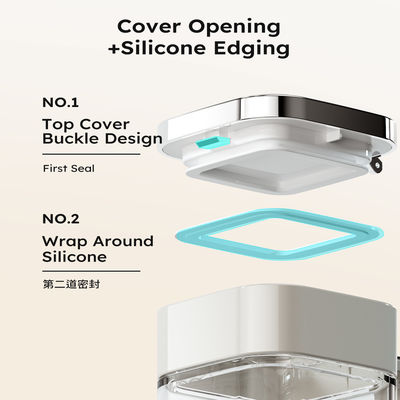 2024 New Arrival Kitchen Seasoning Storage Container Tea Coffee Sugar Salt Glass Spice Jars With Stainless Steel Lids
