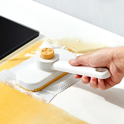 Handhold Rotatable Automatic Mini Mop With Cloth Clipper with Face Towels for Bathroom Kitchen
