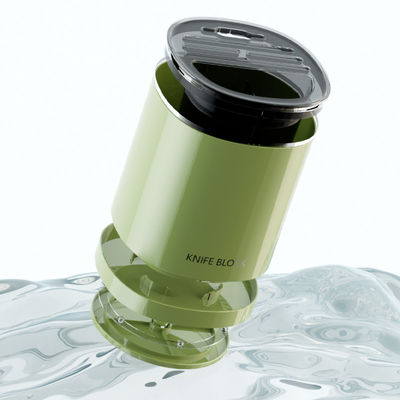 360 Rotating Kitchenware Storage Box Multi-functional Rotating Knife Holder Chopstick Barrel Knife Storage Rack Humanized Design