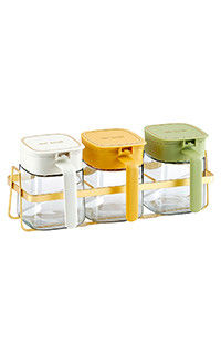 Kitchen Seasoning Spice Tools Condiment Jar Set 300ml 10 Ounces Easy Install