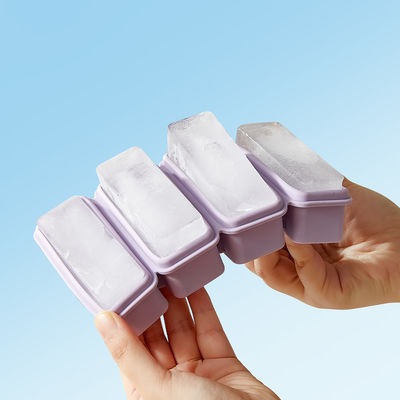 New custom Multipurpose large rectangle Silicone Ice Cube Tray